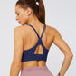 Shockproof yoga bra