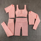 Seamless Yoga Set Sportswear Gym Clothing Workout Clothes